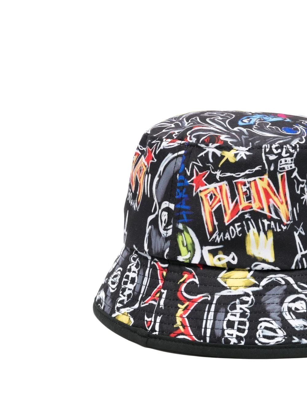 graphic-print bucket hat - 2