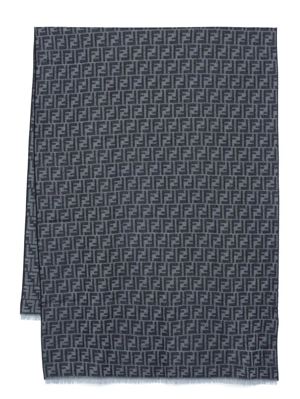 FF jacquard scarf - 1