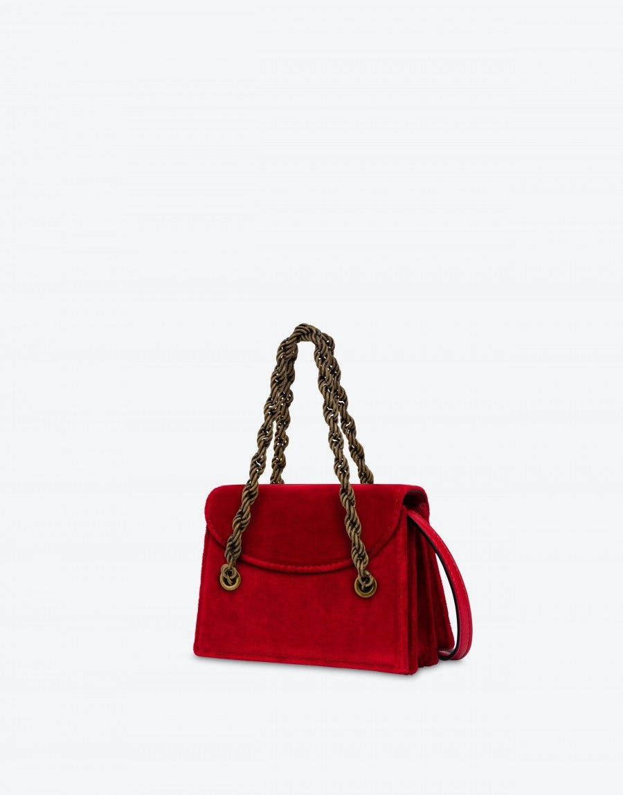 VELVET PADLOCK MINI BAG - 2