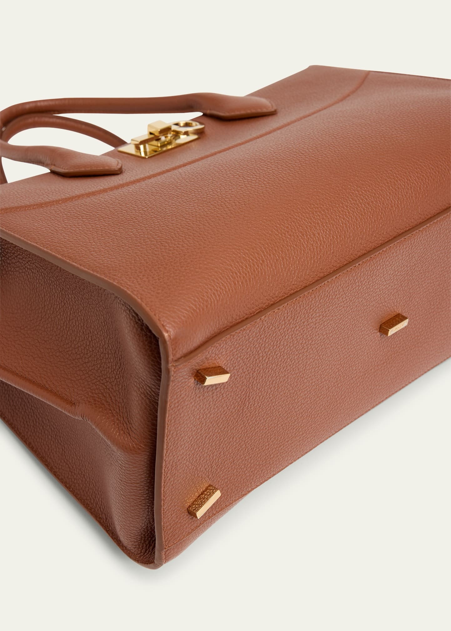 The New Studio Soft Leather Top-Handle Bag - 4