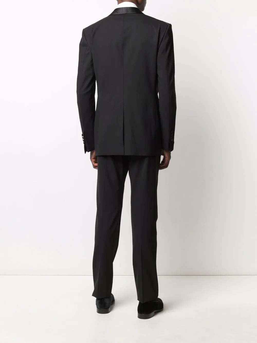 tonal panel two-piece suit - 4