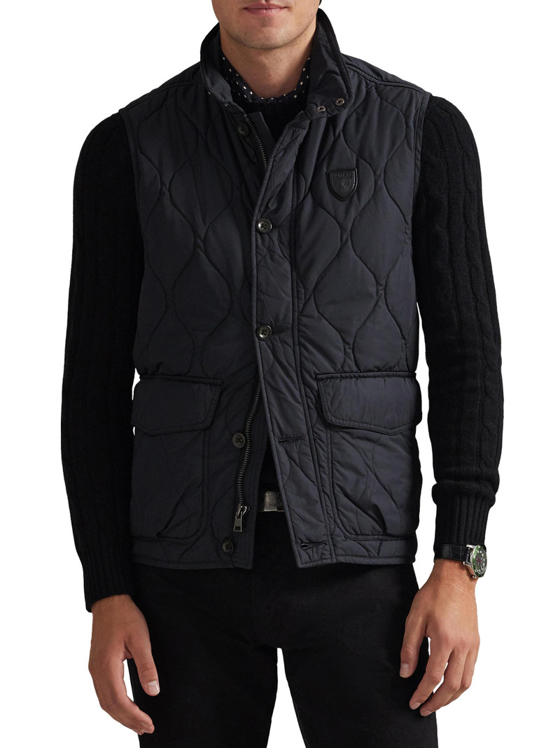 Men's Eastham Quilted Vest - Polo Black 3
