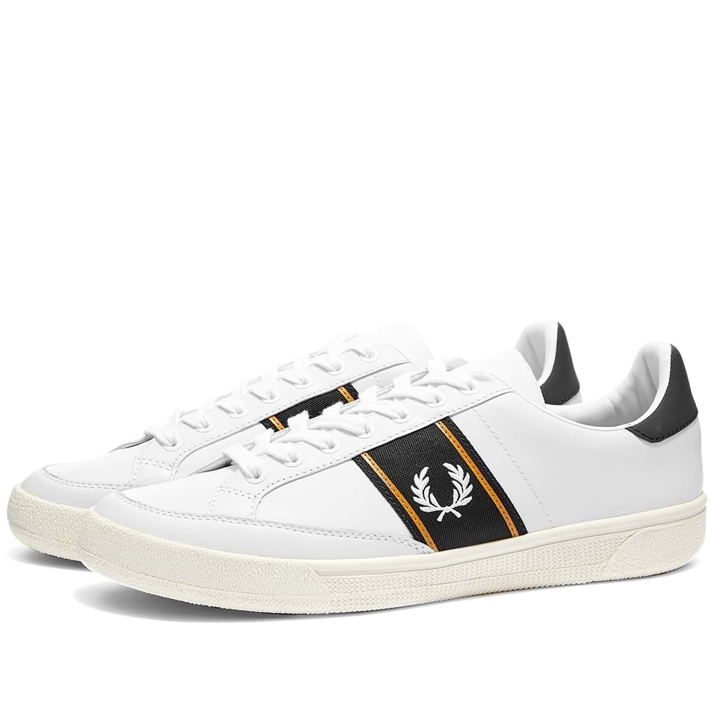 Fred Perry Authentic B3 Leather Taped Sneaker - 1