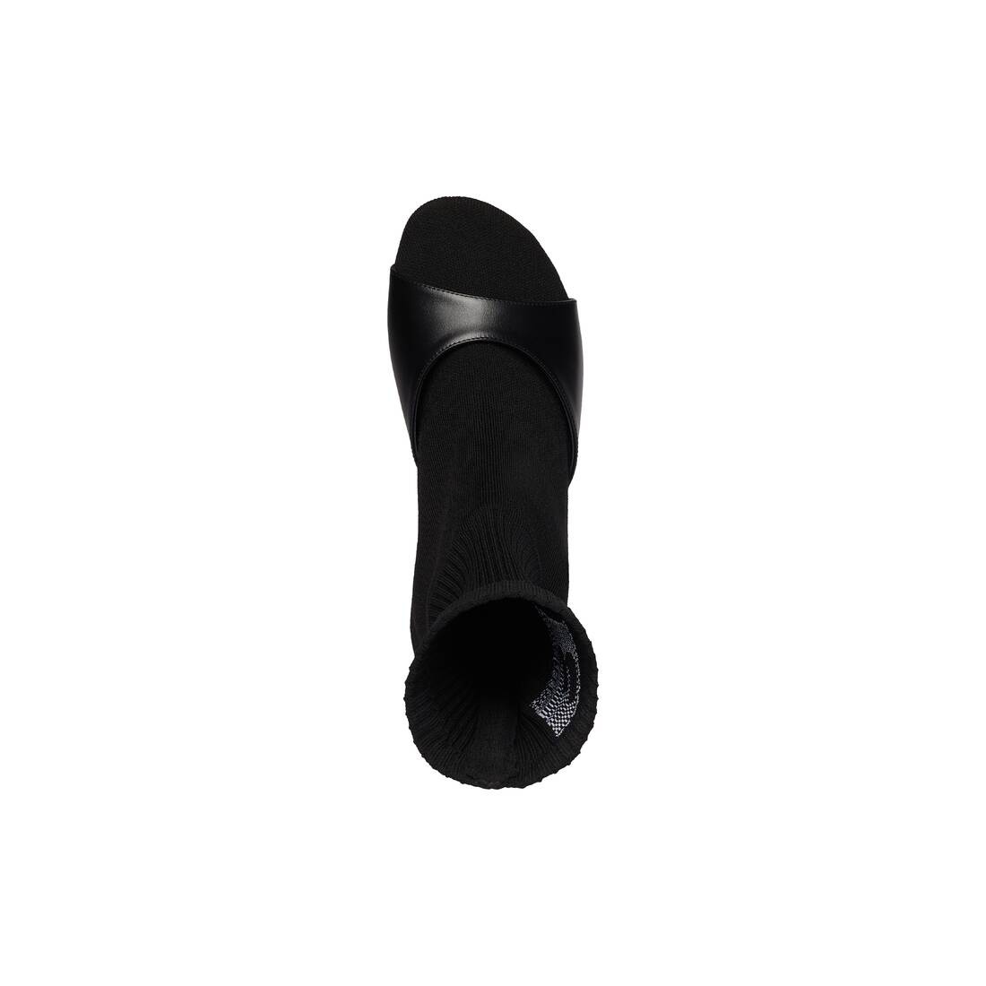 Women's Sock 50mm Bootie in Black - 5