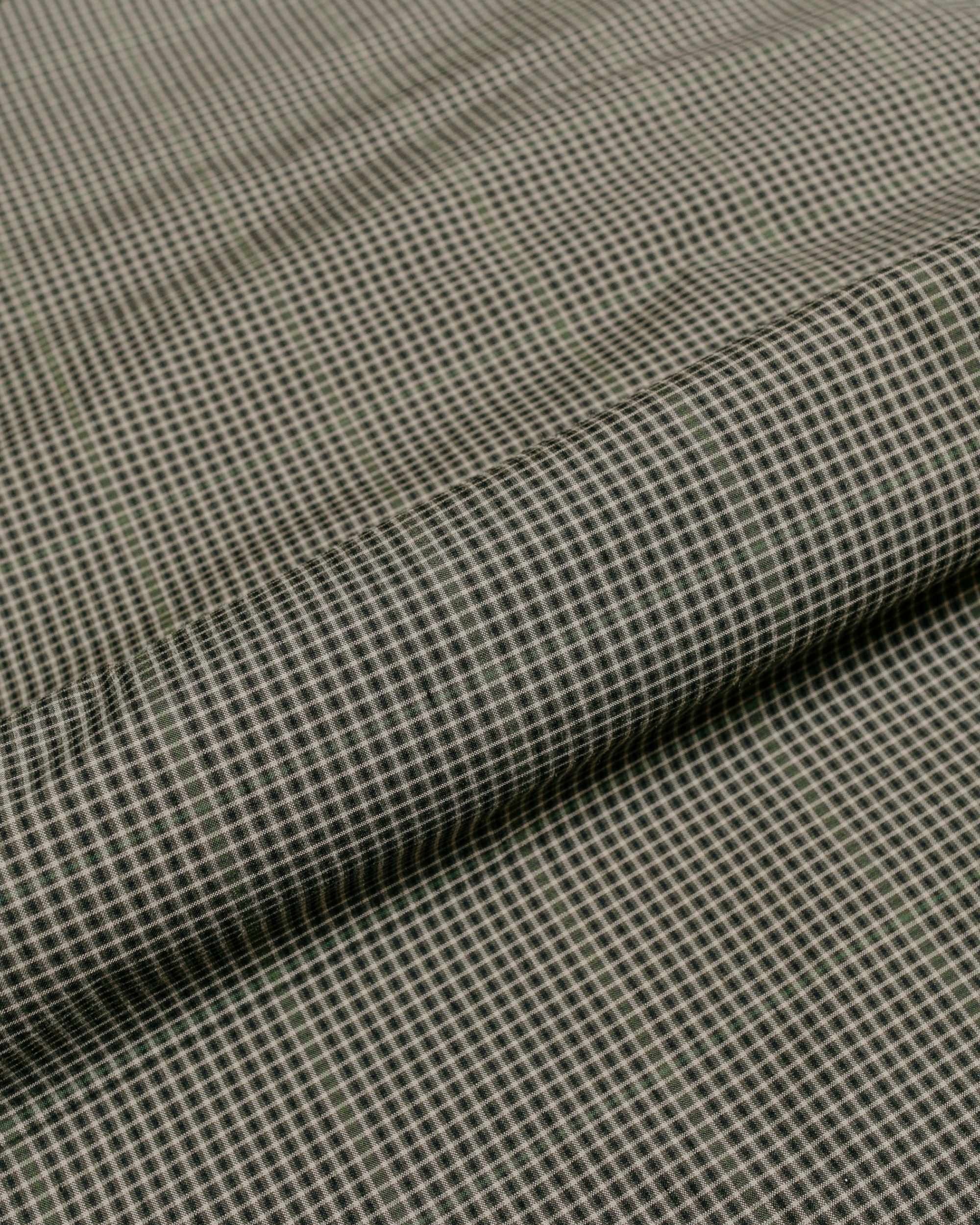 IVY Trousers Wide PE Plaid Olive - 5