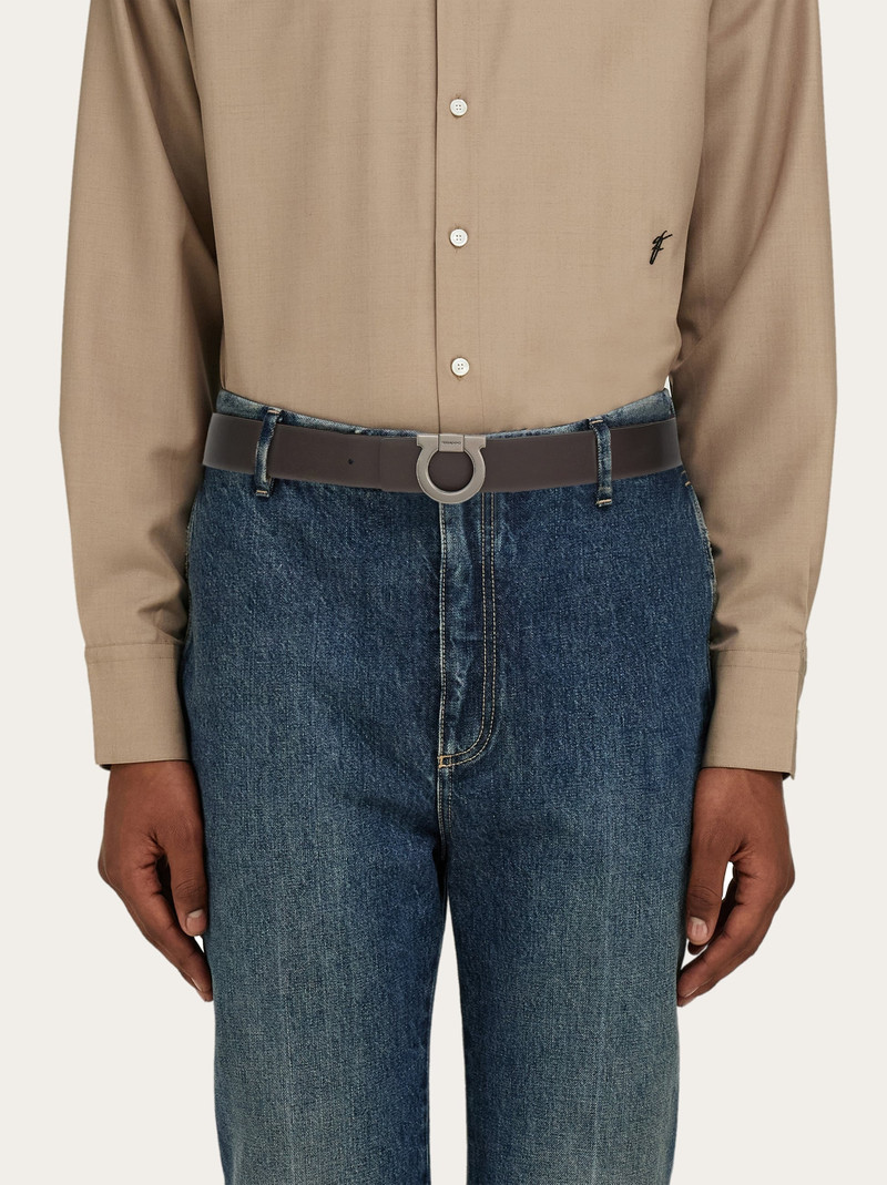 Fixed reversible Gancini belt 4