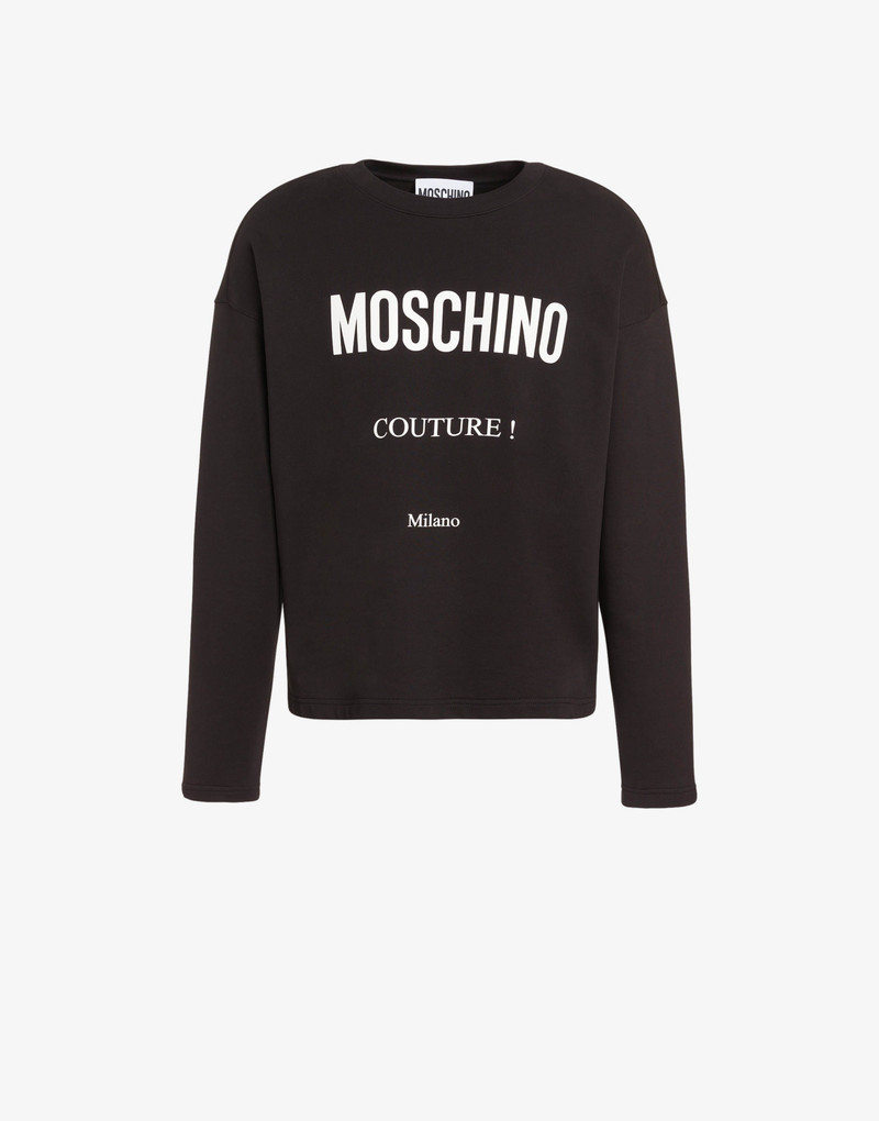 COTTON SWEATSHIRT WITH LOGO 1