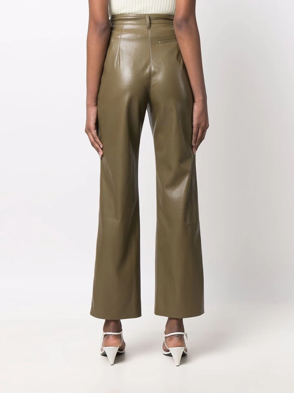 high-waisted trousers - 4