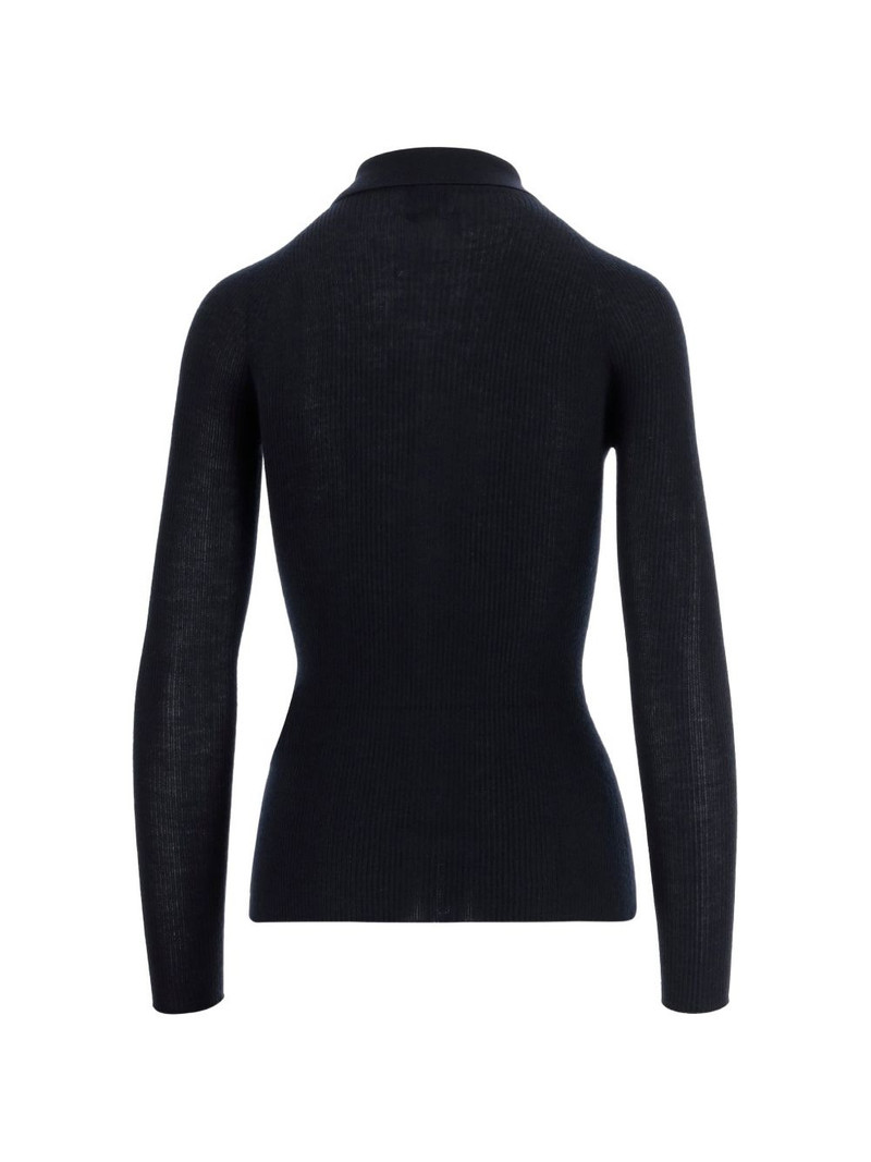 SA SU PHI knitted polo top outlook