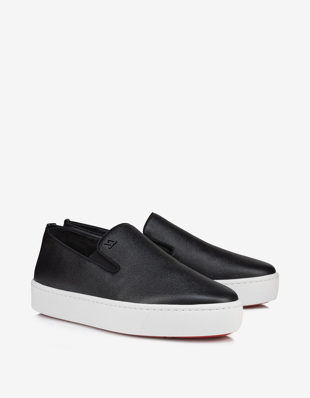 Christian Louboutin Black Boatissimo Trainers - 1