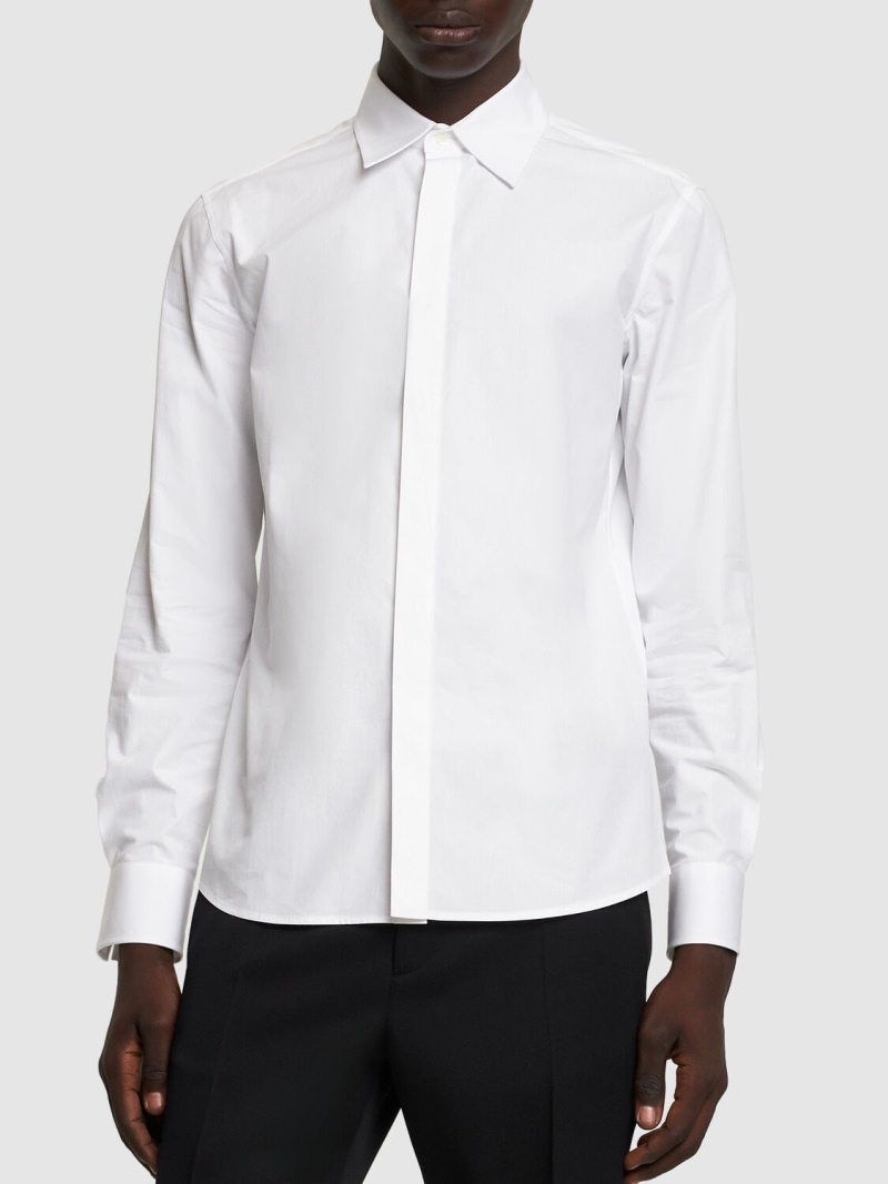 Long sleeved cotton shirt - 4