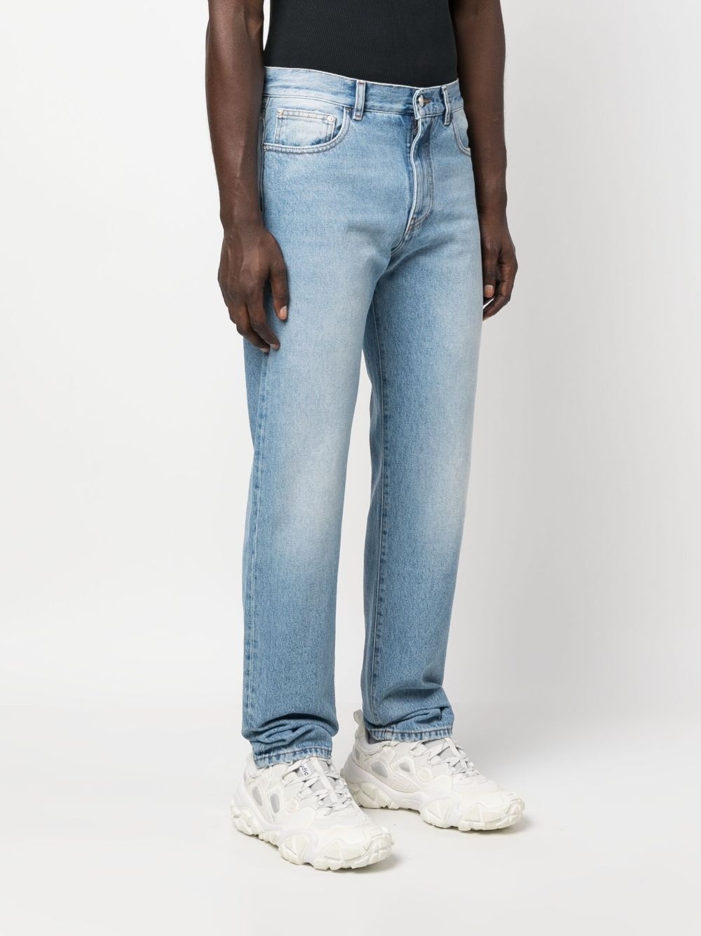 low-rise straight-leg jeans - 3