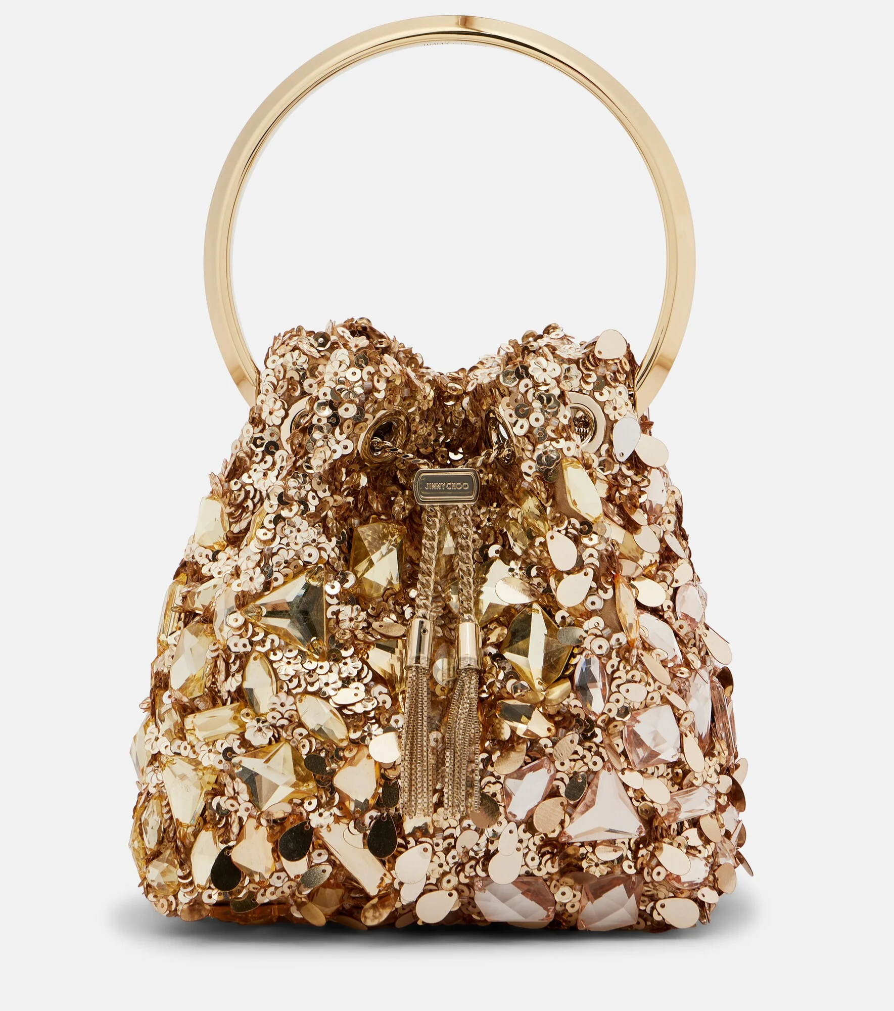 Bon Bon Small embellished bucket bag - 1