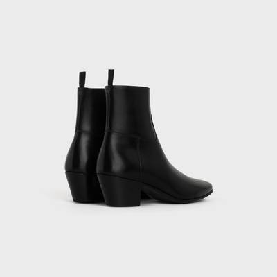 CELINE Celine Jacno Zipped Boot in Shiny calfskin outlook