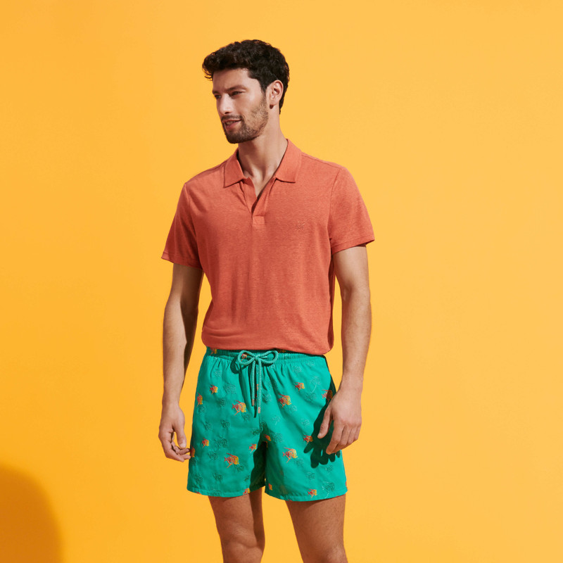 Men Swim Trunks Embroidered Piranhas - Limited Edition 6