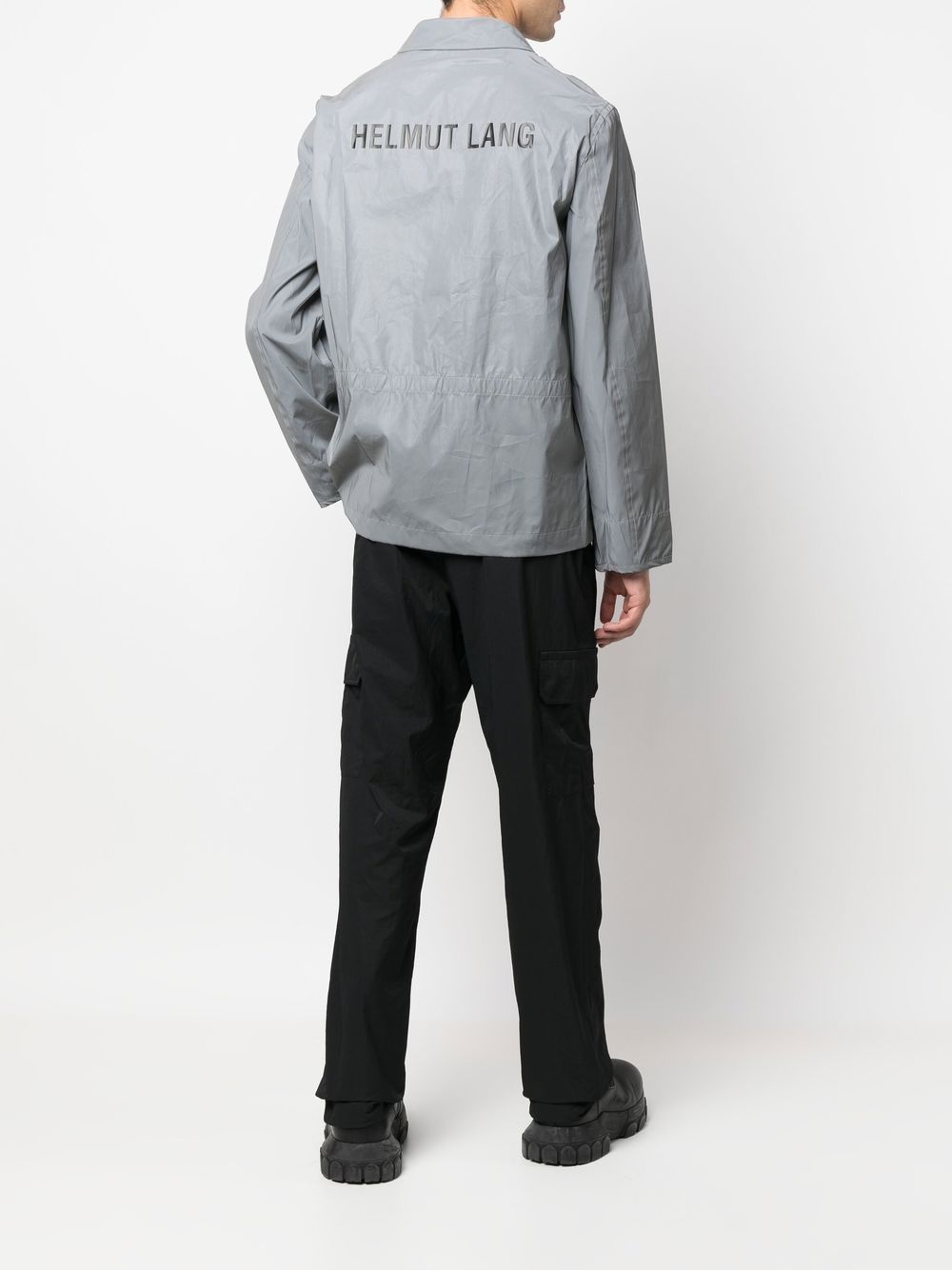 LOGO ZIPPED JACKET - 4