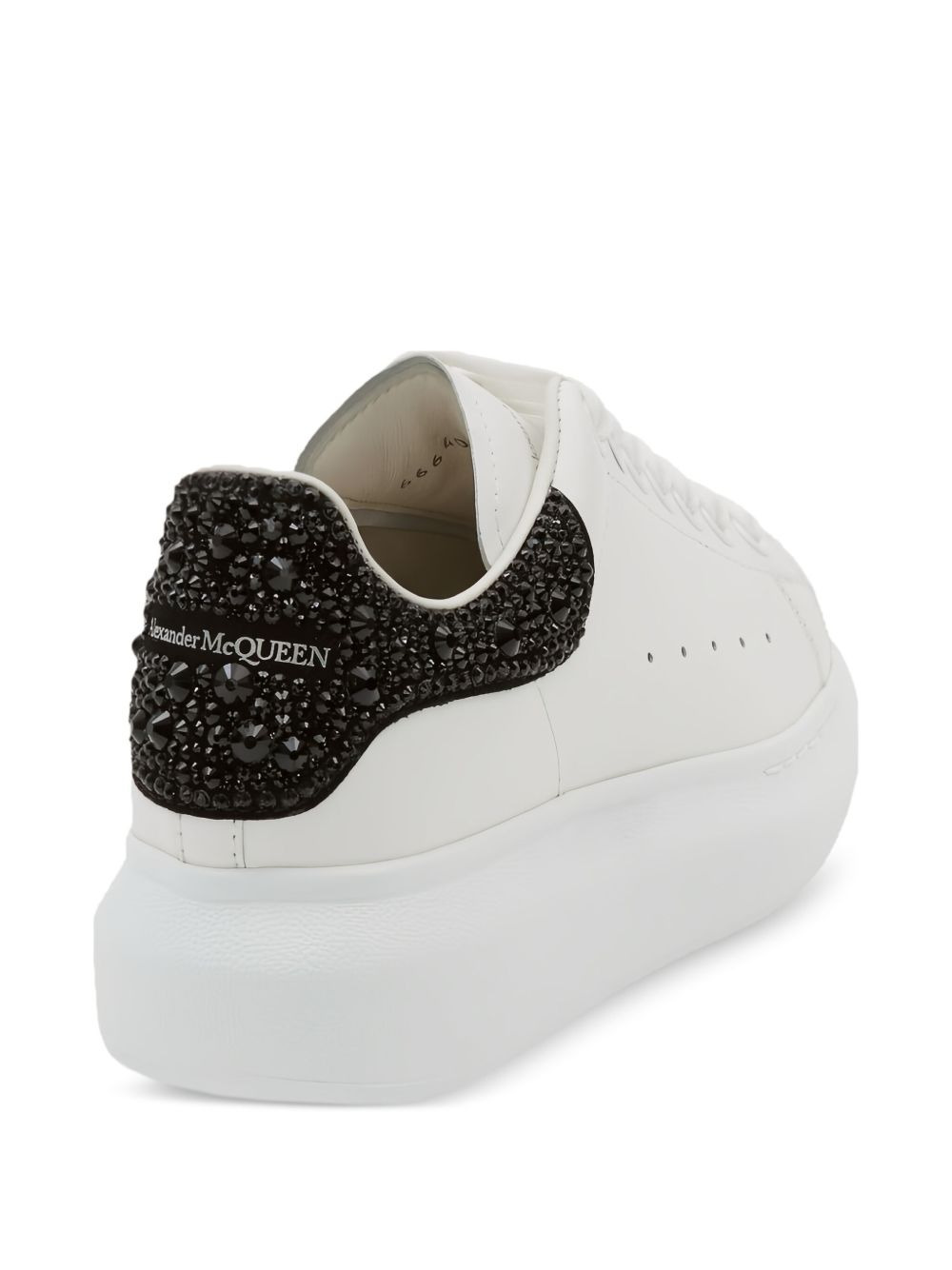 Oversize crystal-embellished platform sneakers - 2