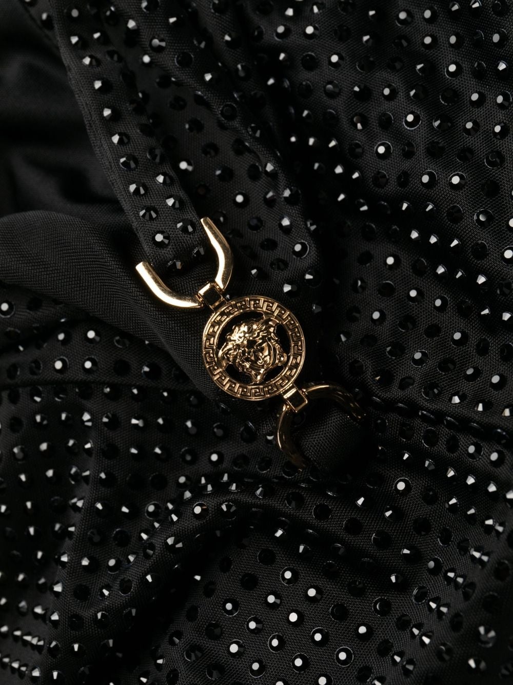 Crystal Medusa '95 embellished minidress - 5