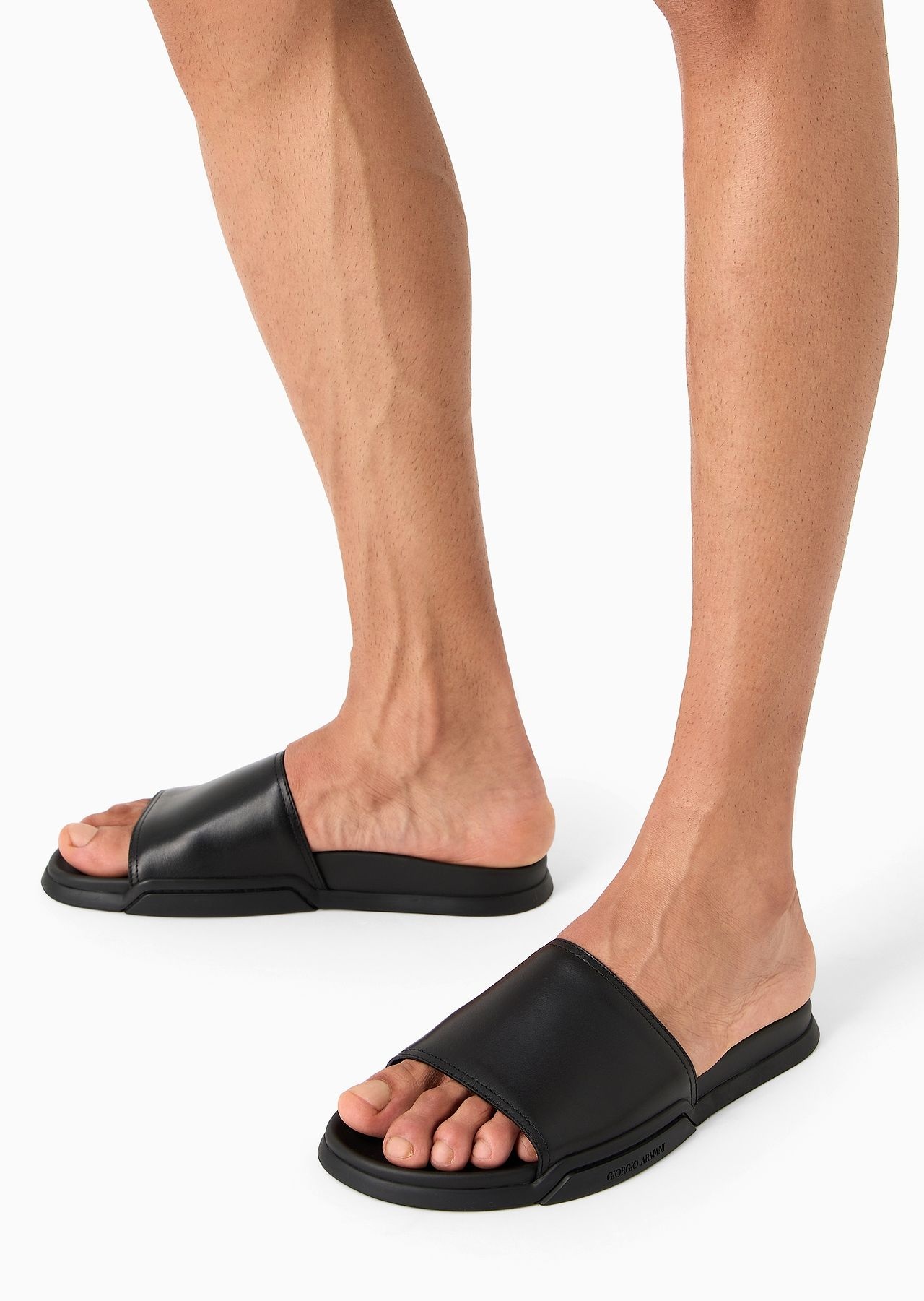 Leather strap sandals - 7