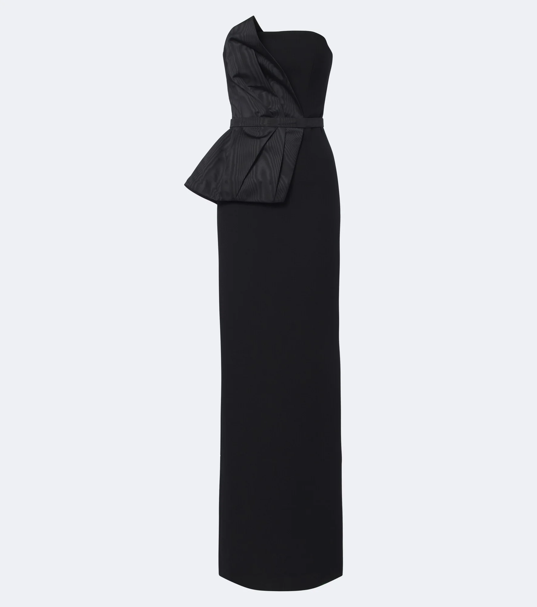 Kasia draped crêpe gown - 1