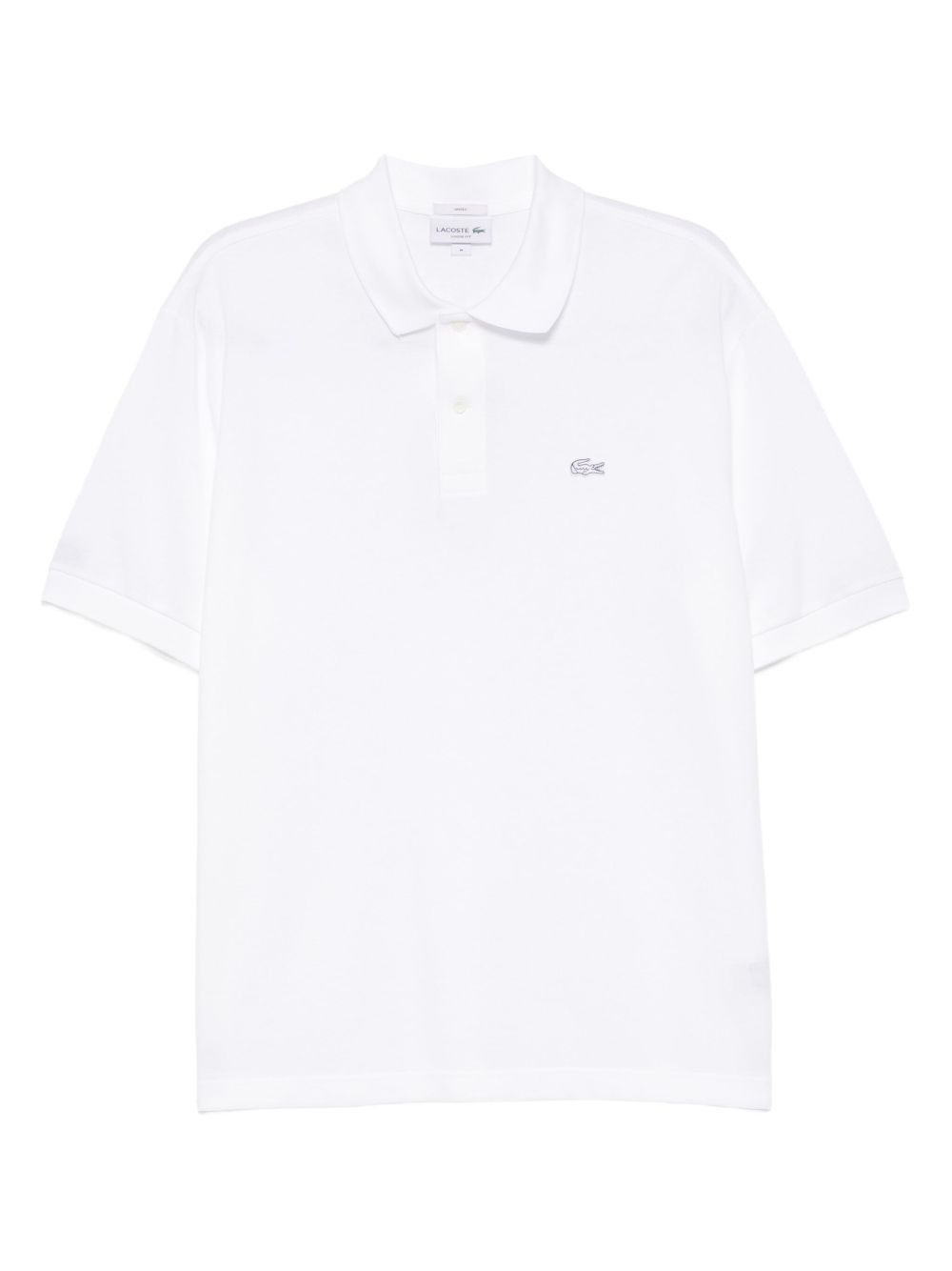 logo-embroidered polo shirt - 1