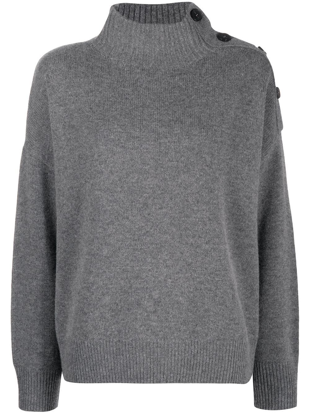 funnel-neck jumper - 1