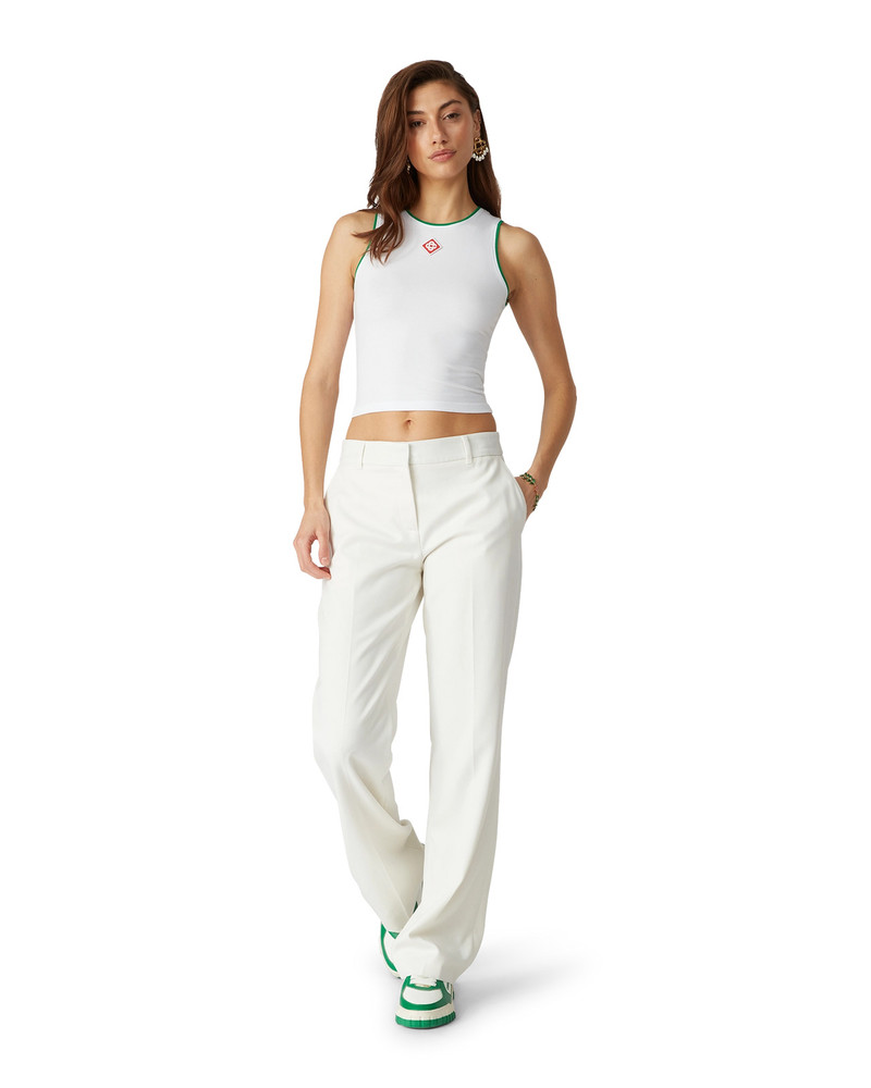 CASABLANCA Diamond Logo Tank Top | Casablanca Paris outlook