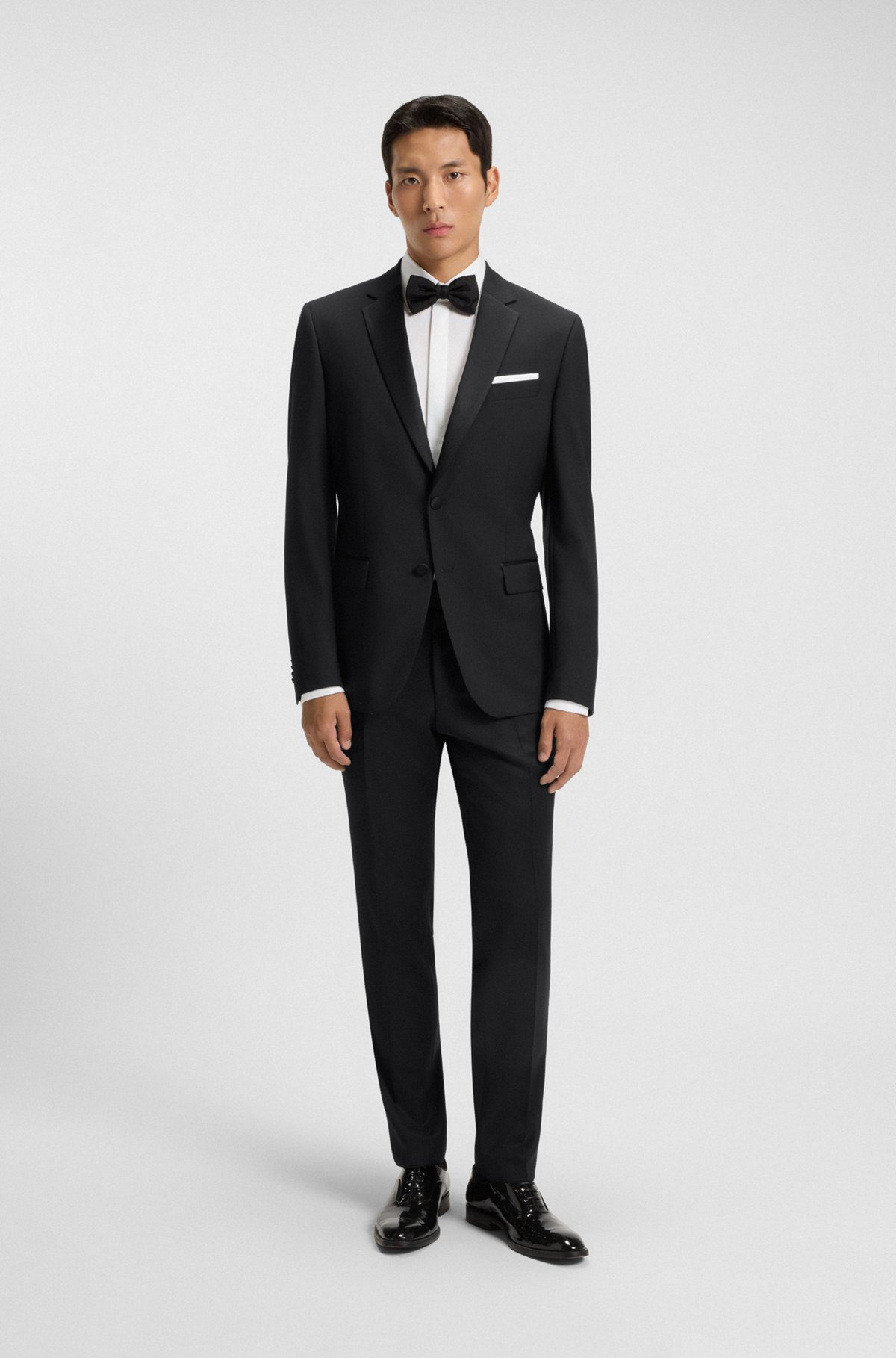 TUXEDO TROUSERS IN VIRGIN-WOOL SERGE - 3