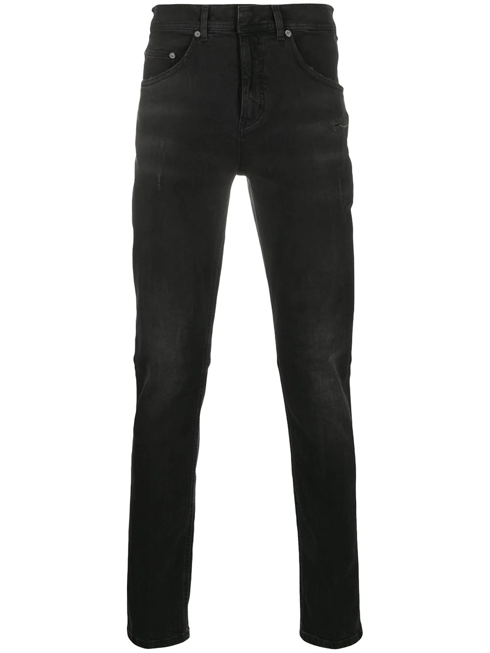 distressed skinny fit jeans - 1