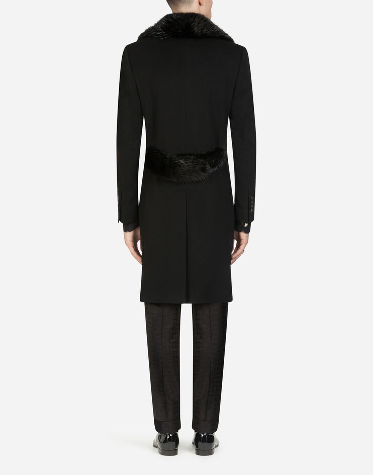 Wool and cashmere broadcloth coat - 2