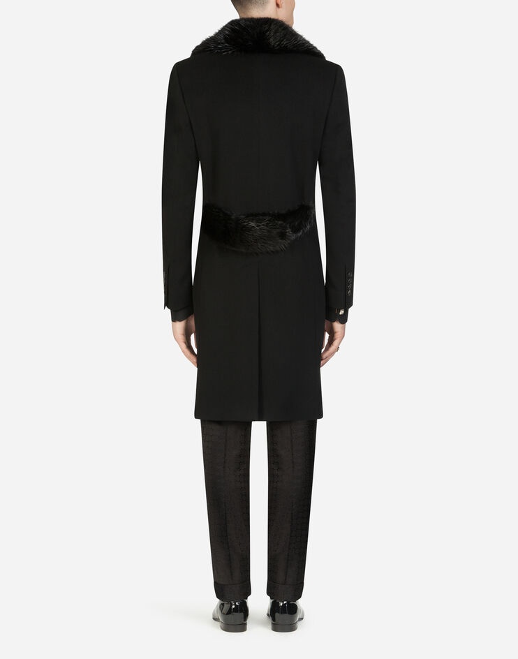 Wool and cashmere broadcloth coat - 2