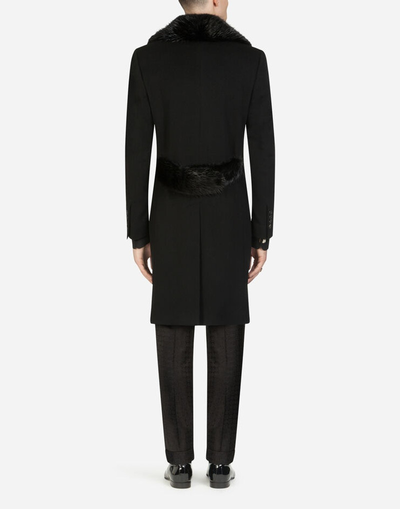 Dolce & Gabbana Wool and cashmere broadcloth coat outlook