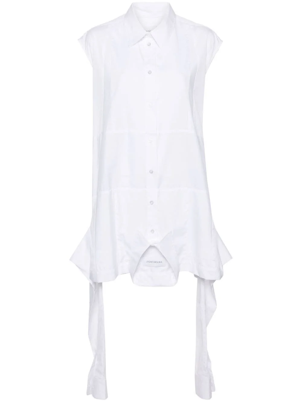 Upside Down midi shirt dress - 1