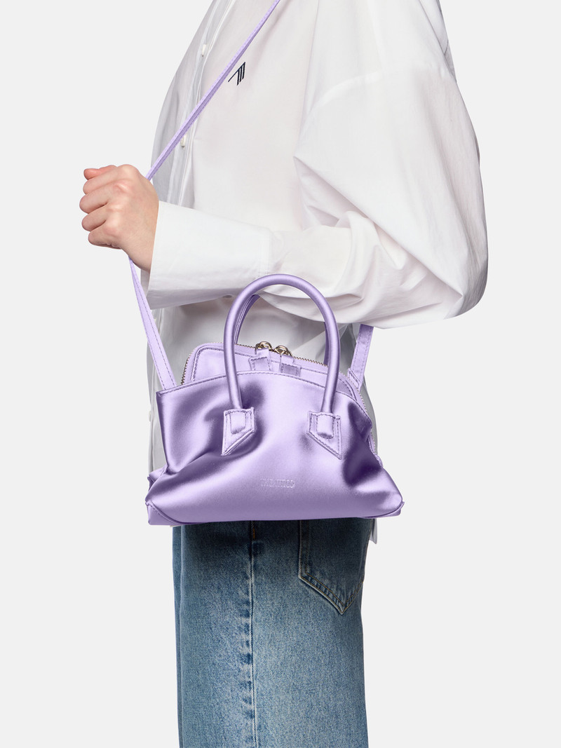''LA PASSEGGIATA MINI'' LILAC TOP HANDLE 6
