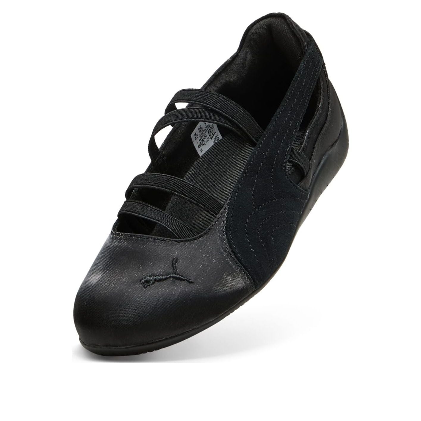 (WMNS) PUMA Speedcat Ballet 'Black Cool Dark Grey Satin' 404383-01 - 5