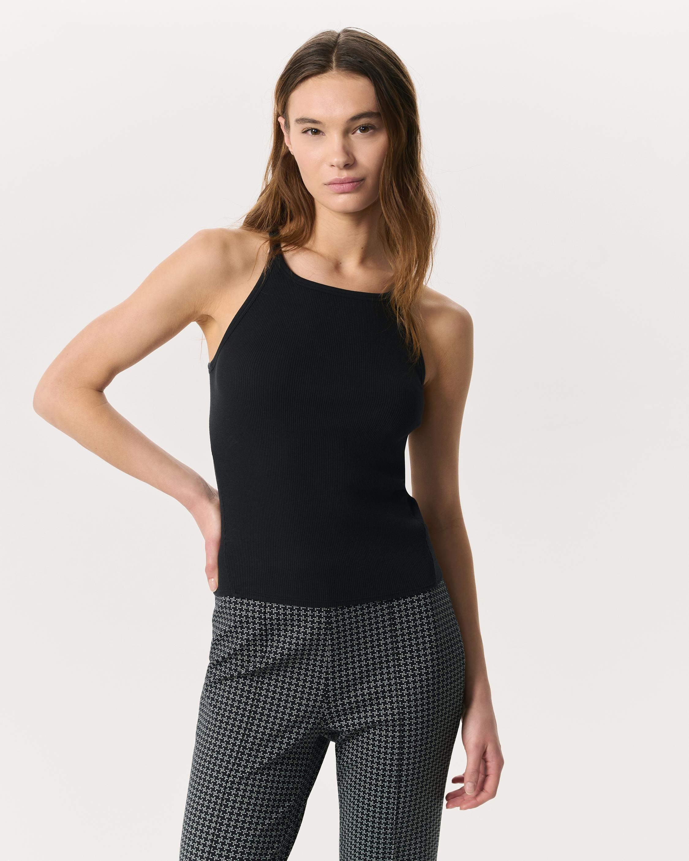 The Essential Rib String Tank
Rib Cotton T-Shirt - 2