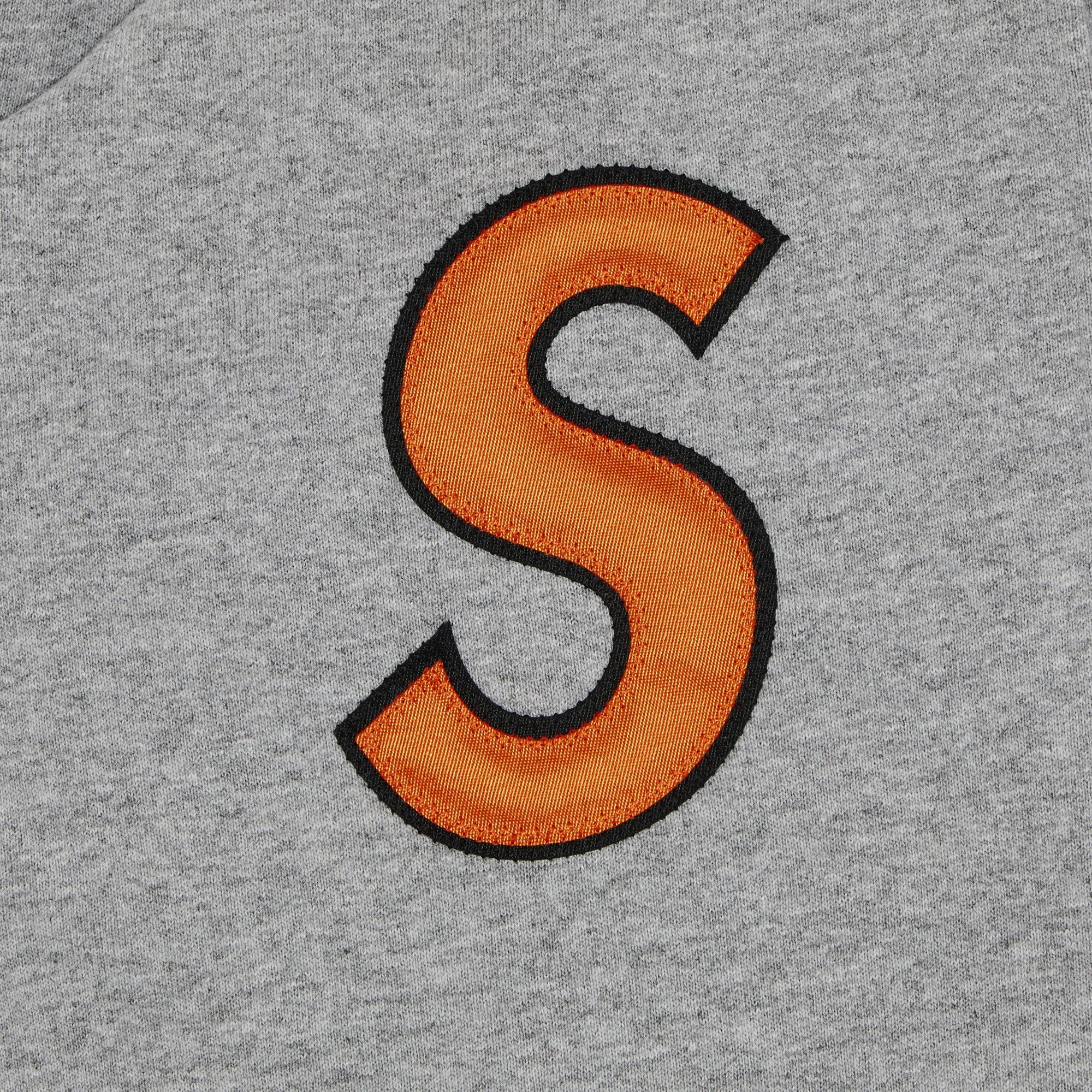 Supreme S Logo Sweatpant 'Heather Grey' - 3