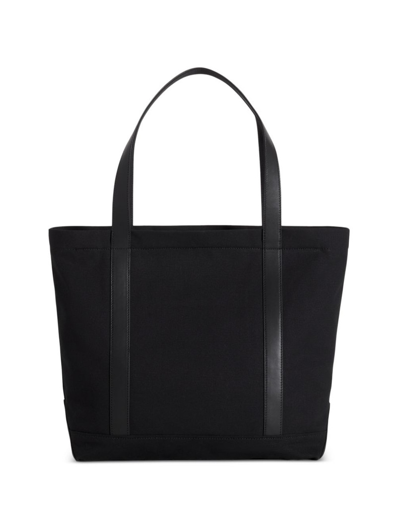 Maison Kitsuné large canvas tote bag outlook
