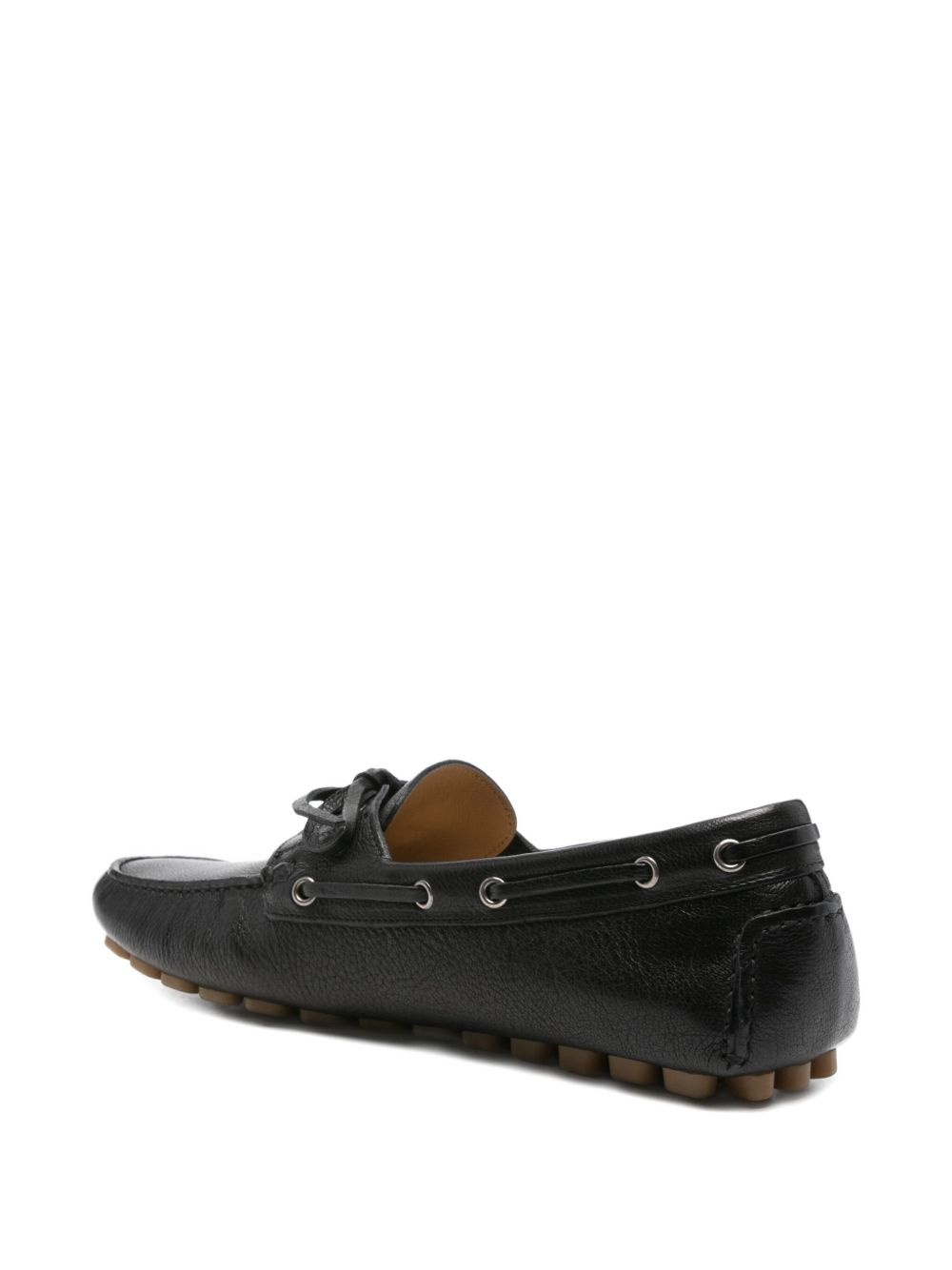 Fastaway leather lace-up boat shoes - 3