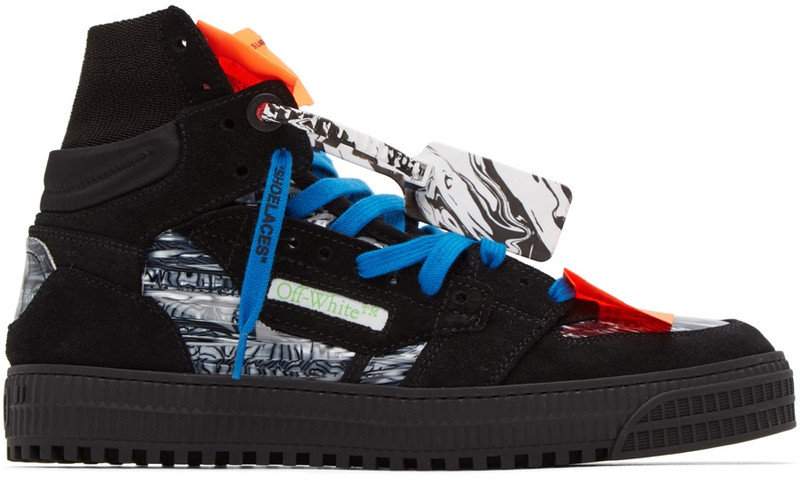 Black Off Court Sneakers - 1
