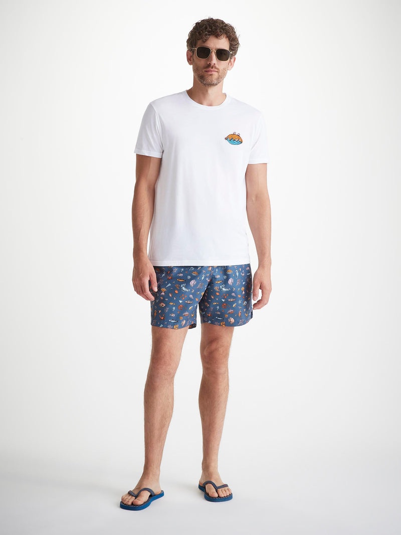 Men's T-Shirt Ripley 22 Pima Cotton White - 3