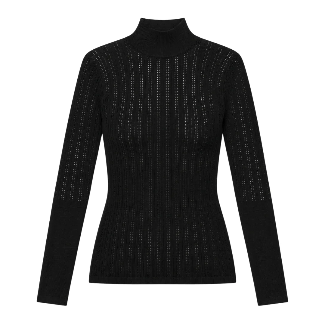 SLIM THERMAL MOCK NECK - 1