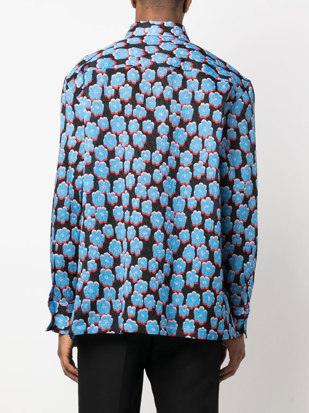 FLORAL-PRINT COTTON SHIRT - 2