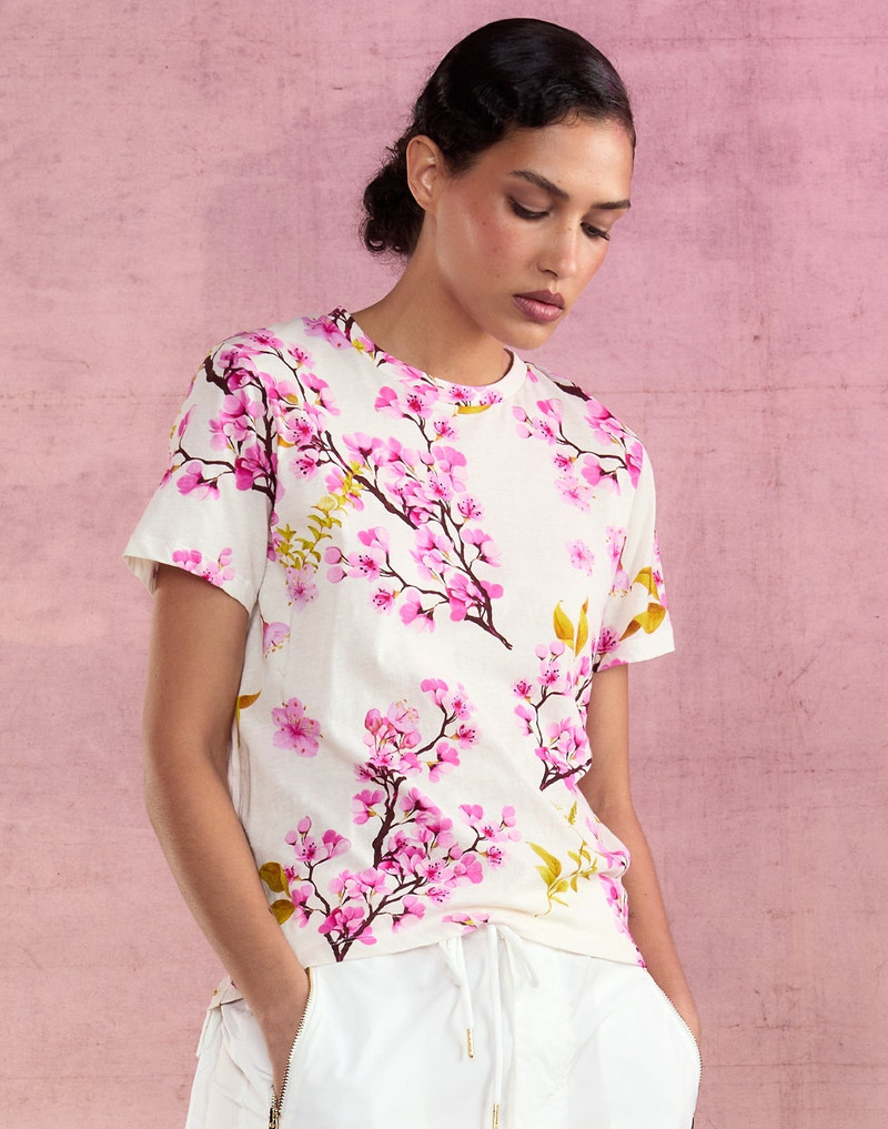CYNTHIA ROWLEY Bloom Tee outlook