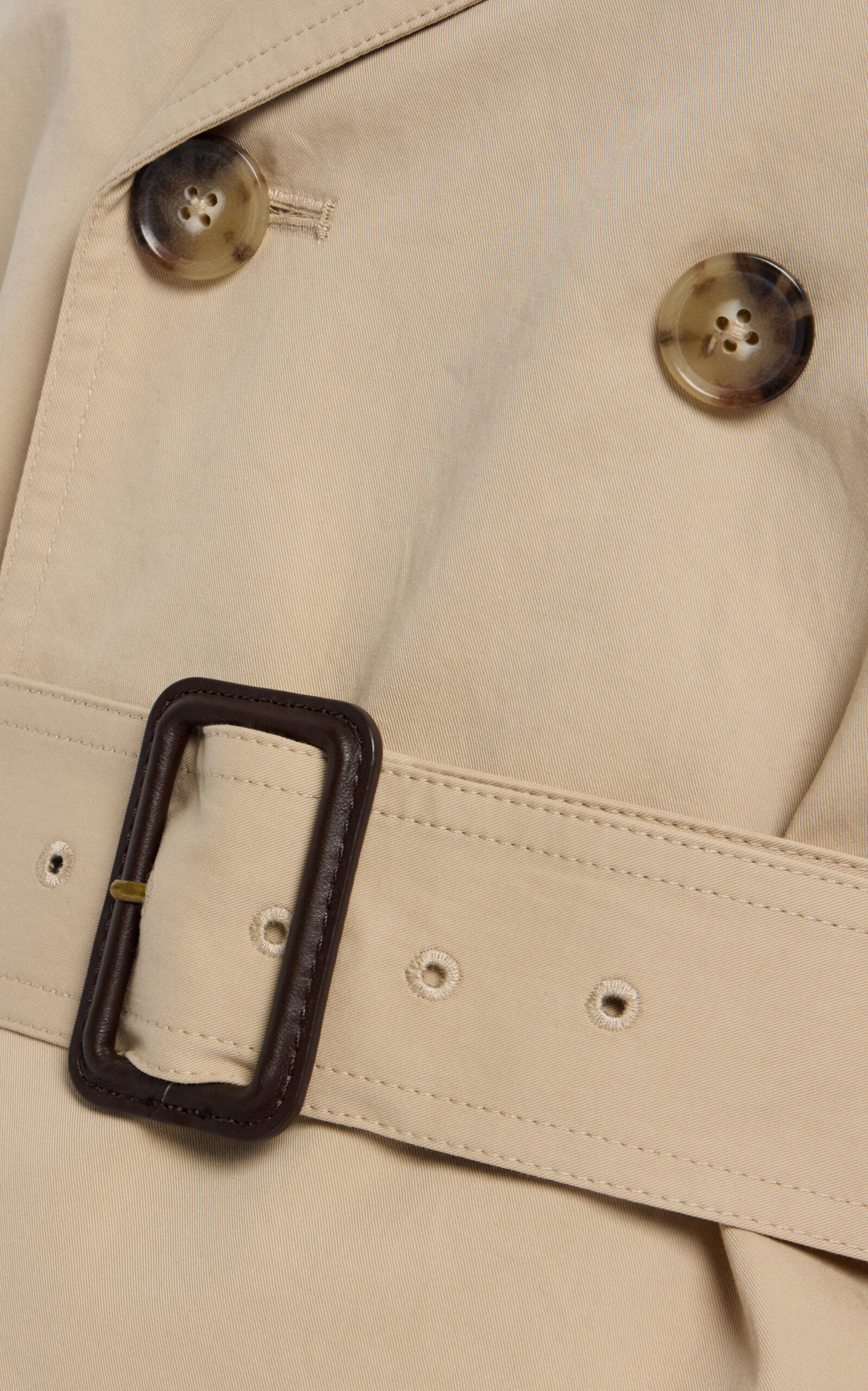 The Uniform Cotton Trench Jacket neutral - 5