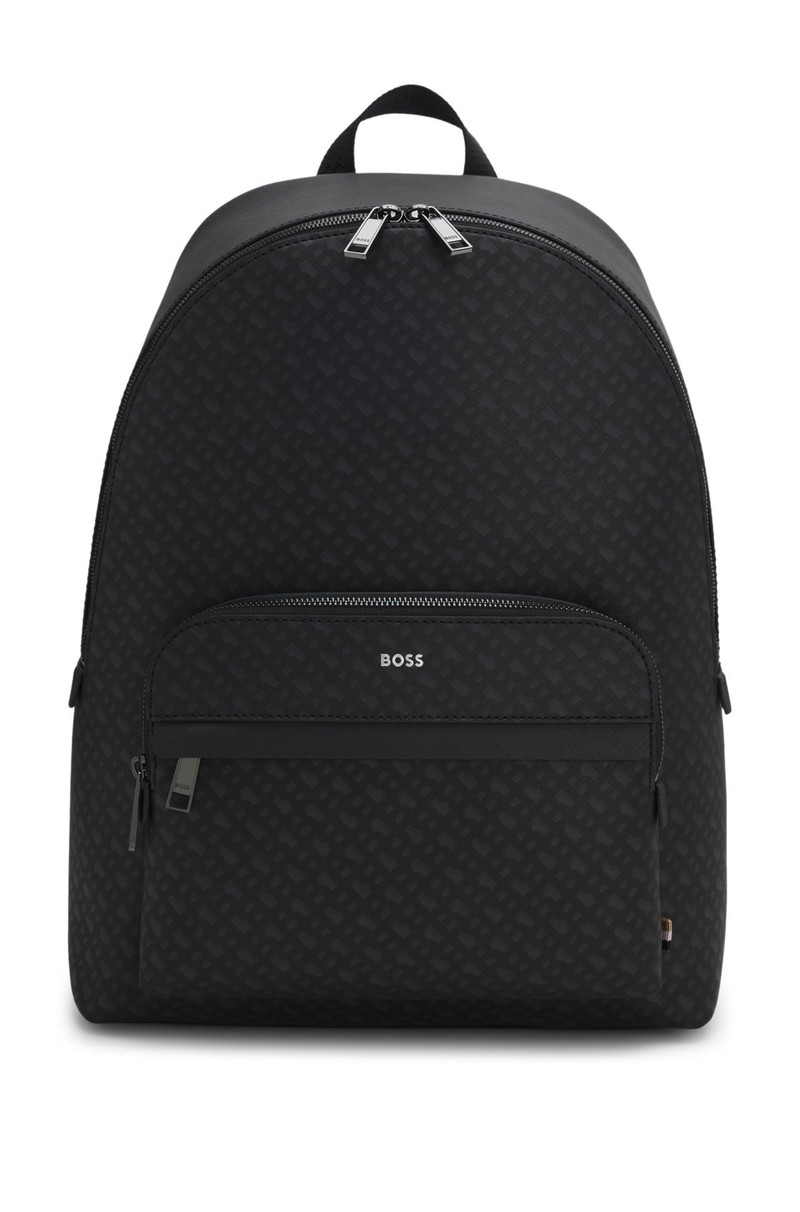 MONOGRAM BACKPACK WITH FOIL-EMBOSSED LOGO 1
