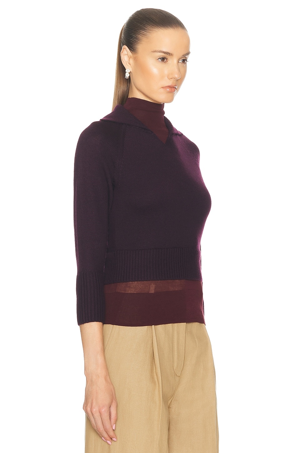 Double Layer Sweater - 2