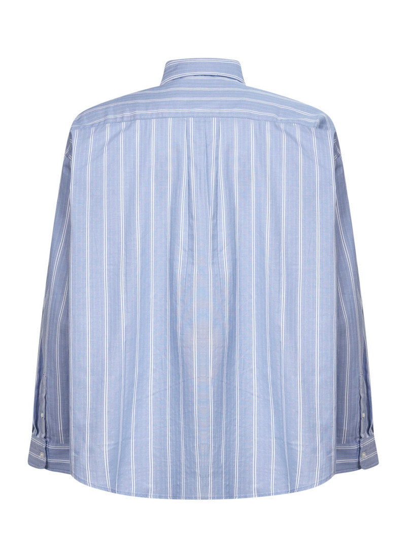 Carhartt WIP Light blue striped L/S Beale Shirt outlook