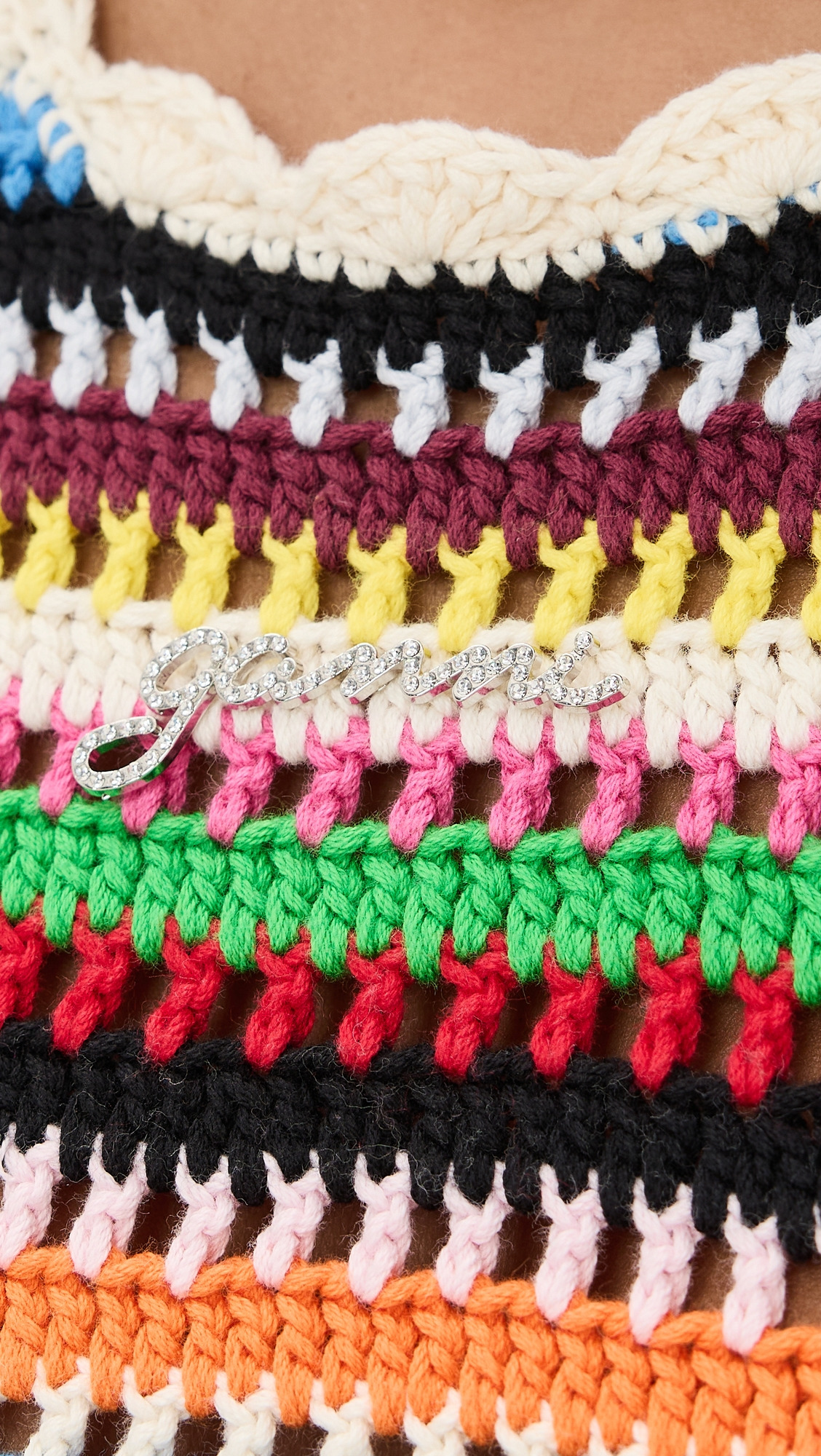 Cotton Crochet Frill Top - 5