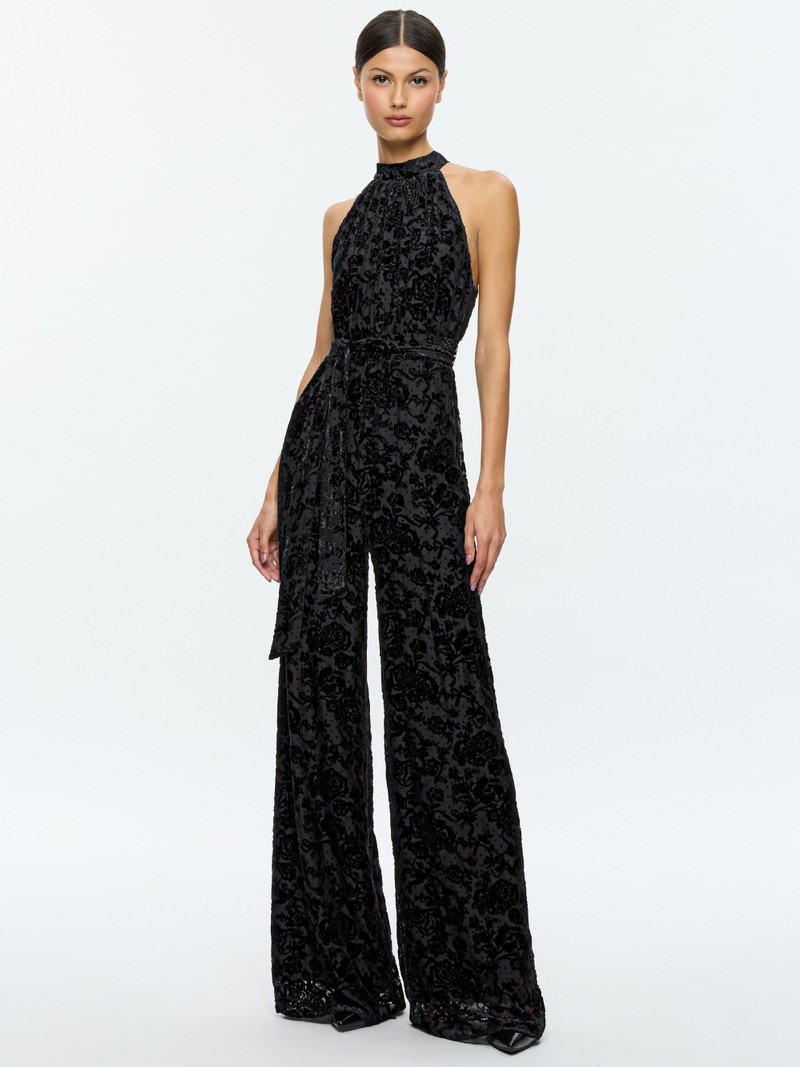 THELMA HALTER NECK JUMPSUIT 2
